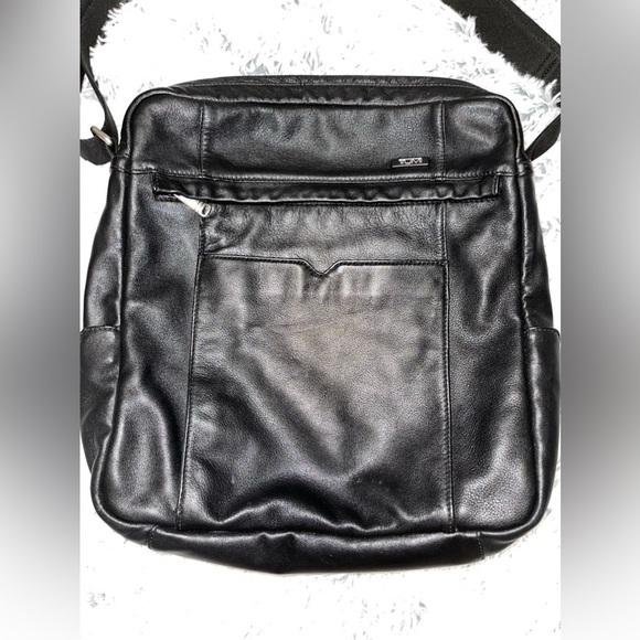 TUMI Genuine leather shoulder bag for man "Man's Bag" - Picture 3 of 12